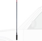 Prostick 4 Foot Fiberglass 1000 Watt Black Cb Radio Antenna With Heavy Duty B   