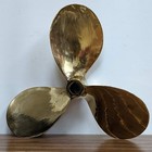 Large Antique Brass Ship Propeller - 25 Inch