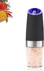 2 Pack Gravity Electric Salt And Pepper Grinder Mill Shaker Adjustable Automatic