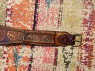 Rear Cinch Girth Used Western Saddle Leather Free Shipping