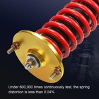 4pcs Coilovers Kit For Honda Prelude Base S Se Si Type Sh Vtec 1992-2001 Gold