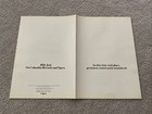 Billy Joel 1978 Columbia Records Rare 8 Page Foldout Original Print Promo Ad