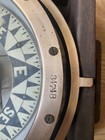 Antique E s  Ritchie Boston Ship Binnacle Compass Brass Wood Nautical Maritime