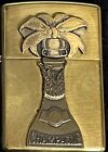 Zippo 1996 Barrett Smythe Champagne Surprise Emblem Lighter Unfired In Box A23