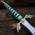 49  Large  Adult Legend Of Zelda Full Tang Master Sword Skyward Limited  W stand