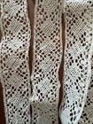 Vintage Beige Bobbin Lace Edging 3 Feet X 1 Inch Nice Condition 1 Piece