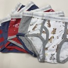 Burt s Bees Baby Toddler Boys Underwear 5pc Organic Cotton Briefs Sz 6-7 No Tags