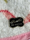 New Vtg Mid Century 60 s Bucilla Pink white Floral Terry Cloth Kitchen Oven Mitt