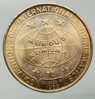 1979 United States New Zealand Flag Convention Of Numismatics Old Medal I92705