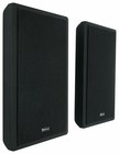4 Rockville Rockslim Black Home Theater 5 25  240w Easy Wall Mount Slim Speakers