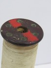 Antique Vintage Industrial Wood Textile Bobbin Spool W thread Yarn String  b6