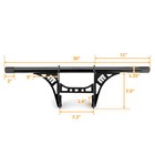 Front Engine Guard Highway Crash Bar W peg For Harley Sportster Xl 883 1200 04 