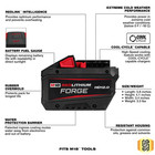 Milwaukee Tool 48-11-1813 M18 Redlithium Forge Hd 12 0 Amp Battery