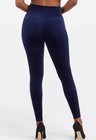 Spanx Velvet Velour Pants Leggings Women   s Medium Blue