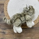 Gray Tabby Cat Plush  Realistic Stuffed Animal 11  Animal Alley Toys R Us 