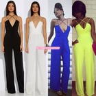 New Womens Sexy Strap Slim Sleeveless Bodycon Jumpsuit Romper Trousers Clubwear