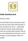 Cgc Enamel Pin 9 9 Mint Convention Exclusive Variant Promo