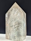 Garden Quartz Tower Point Clear Crystal Gemstone Wand Chakra Reiki