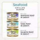 Purina Fancy Feast Variety Pack Fish  Seafood  Gravy Wet Cat Food Cans 3oz 24ct