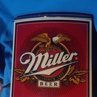 Miller Beer Lighted Wall Clock Sign Indoor Electric Breweriana Theme