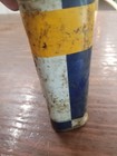 Vintage Metal Sunoco Outboard  Motor Oil Can Empty
