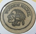 1964 Avon  Oh 150th Anniversary Wooden Nickel - Token Ohio