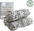 4  Organic White Sage Smudge Sticks  6 Pack  Smudging Incense Sticks For Stre   