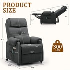 Korser Power Small Recliner Chair With Wheels And Usb Ports Electric Recliner