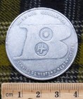 Bonanza Air Lines Silver Dart F-27a Rolls Royce Jet Engine Medal token  Jetprop