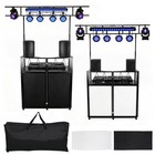 Dj Table Stand Portable Booth  Foldable Dj Stand  Adjustable Dj Facade Booth
