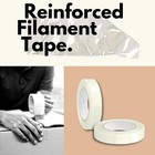 Shield Fiberglass Industrial Filament Tape 4 8 Mil 1  X 60 Yards 18 Rolls