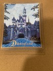 Vintage Disneyland Castle Ashtray trinket Glass Tray
