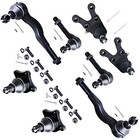  8pcs Front Suspension Kit Inner Outer Tie Rod End Fit 1997-2004 For 