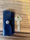 Vintage Mosler Safe Deposit Box Flat Key  h000130