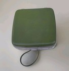 Vintage Rare 1960s Samsonite Silhouette Green Train Case With Original Keys 