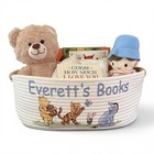 Classic Winnie The Pooh Baby Shower Gift Basket Book Holder Once Upon A Time New