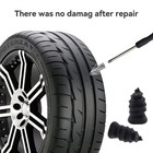 Car Tubeless Vacuum Tyre Puncture Repair Kit Screw Nails Tire Patch Plug Fix New