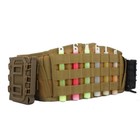 Tactical Molle Battle Belt Military Combat Padded Patrol Hunting Shooting Belt