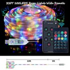 33ft 100 Led Strip Rope Light Tube String Wedding Garden Party Decor Outdoor Rgb
