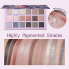 Florescence Eyeshadow Palette 18 Colors Nude Neutral Brown Smokey Eye Shadow hig