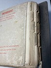1950s Vintage Ditzler Automotive Finishes Color Paint Chip Sample Book