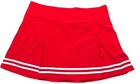 Calia Womens Athletic Skirt  Red Performance Athleisure Skirt 12 Golf Tennis