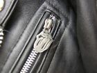Rolling Stones Crew Jacket Leather Steel Wheels 1989 Vintage Jagger