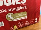 New Huggies Little Snugglers Baby Diapers Size 2  12-18 Lbs  72 Count Sealed