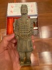 Vintage Terracotta Warrior Chinese Statue Set   6 Inch Tall