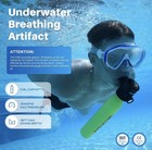 Smaco 0 5l Mini Scuba Tank Portable Diving Tank Reusable Lightweight- With Pump