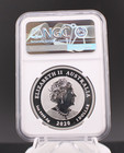 2020 P Austrailia Bull   Bear Ngc Early Release Ms69 1oz   9999 Silver Lvb3 15