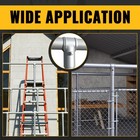 Vivida End Rail Clamps 1-5 8   Chain Link 1-5 8  X  6 Pcs   Silver