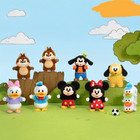 Pop Mart Mickey Family Cute Together Keychain Series Plush Toy Blind Box Figure