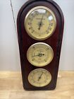 Vintage Sunbeam Weather Station Wall Mount  Barometer thermometer humidity 